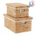 WATER HYACINTH BASKET WITH LID